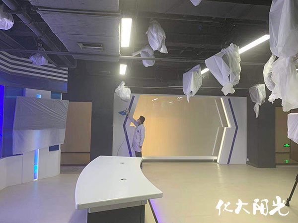 中检报业新装修办公楼除甲醛