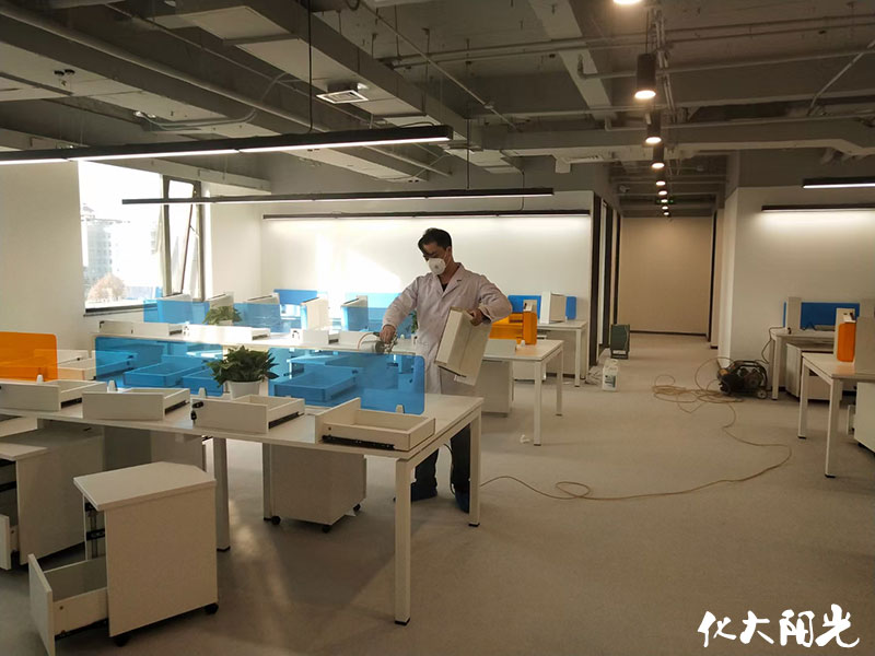 公司办公室装修除甲醛