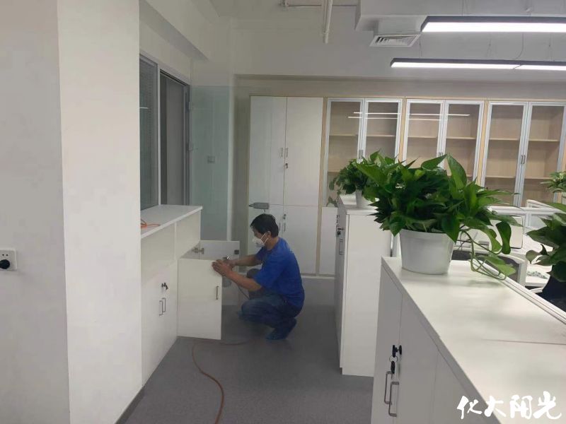 新装修办公室除甲醛现场 新装修办公室除甲醛现场