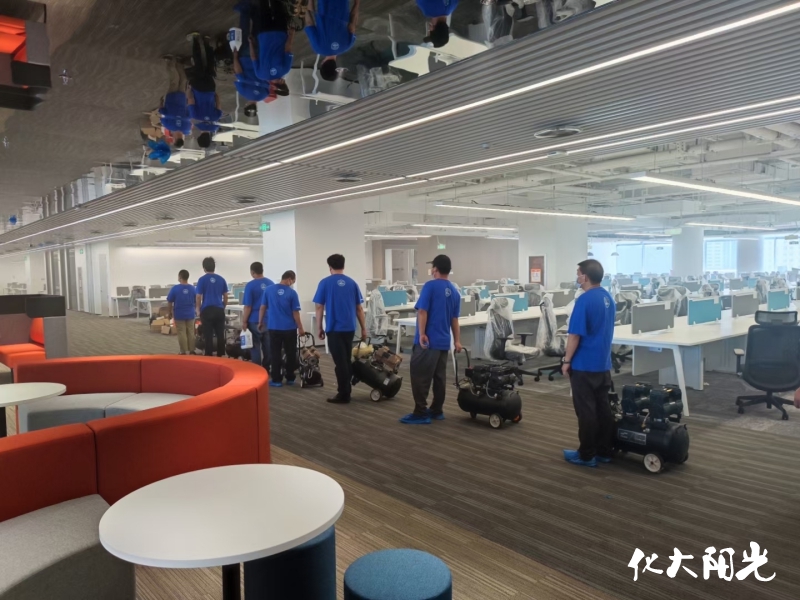 奇安信除甲醛现场 奇安信除甲醛现场