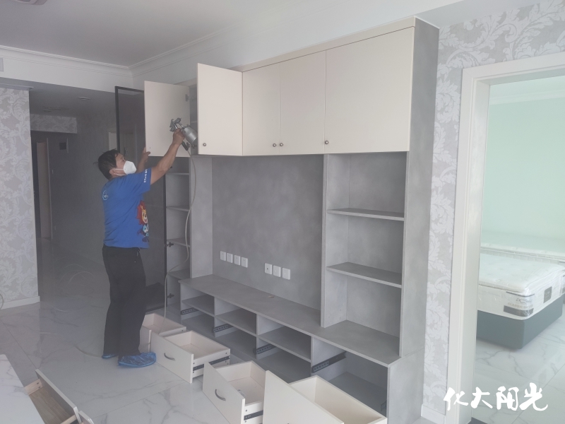 大兴区新房除甲醛现场