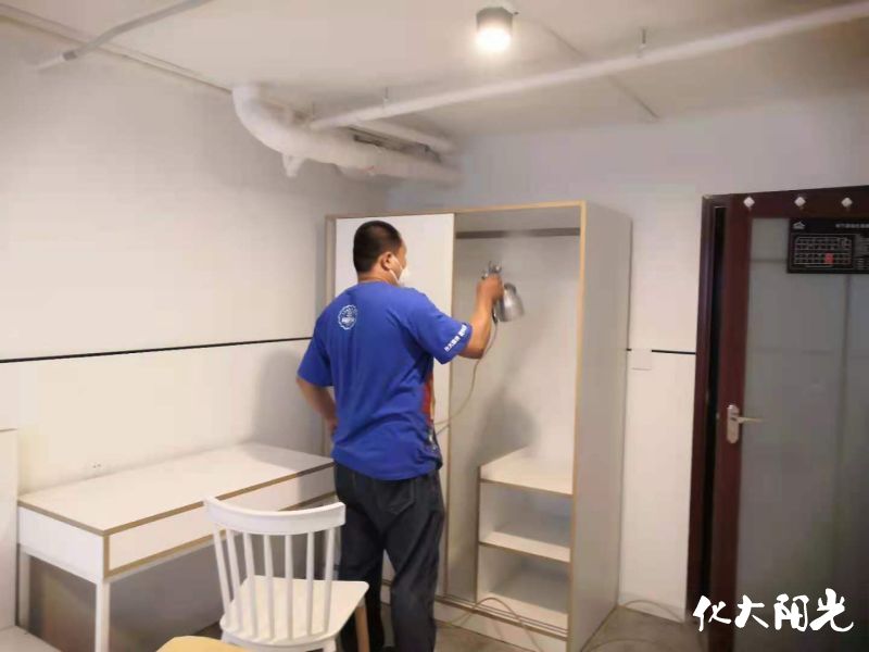 新房除甲醛施工现场 新房除甲醛施工现场