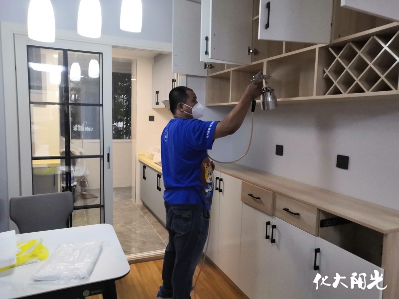 除甲醛施工现场 除甲醛施工现场
