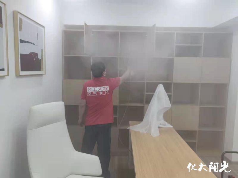正规除甲醛公司上门治理施工现场 正规除甲醛公司上门治理施工现场